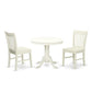 Dining Room Set Linen White ANNO3-LWH-W By East West Furniture | Dining Sets | Modishstore - 2
