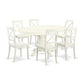 Dining Room Set Linen White AVBO7-LWH-W By East West Furniture | Dining Sets | Modishstore - 2