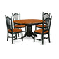 Dining Room Set Black & Cherry AVDO5-BCH-W By East West Furniture | Dining Sets | Modishstore - 2