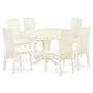 Dining Room Set Linen White AVIP7-LWH-C By East West Furniture | Dining Sets | Modishstore - 2