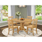5 Pc Dinette Table Set - Small Kitchen Table And 4 Dining Chair By East West Furniture | Dining Sets | Modishstore