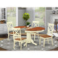 5 Pc Table And Chair Set - Dining Table And 4 Kitchen Dining Chairs By East West Furniture | Dining Sets | Modishstore