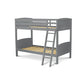 Youth Bunk Bed Gray AYB-06-T By East West Furniture | Beds | Modishstore - 2