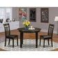 3 Pc Small Kitchen Table Set-Kitchen Table And 2 Dinette Chairs By East West Furniture | Dining Sets | Modishstore