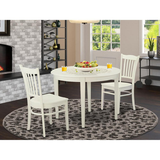 3 Pc Dinette Table Set For 2-Kitchen Table And 2 Dining Chairs By East West Furniture | Dining Sets | Modishstore