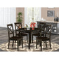 5 Pc Small Kitchen Table Set-Round Table And 4 Kitchen Chairs By East West Furniture | Dining Sets | Modishstore