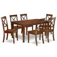 Dining Room Set Mahogany CABO7-MAH-W By East West Furniture | Dining Sets | Modishstore - 2