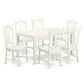 Dining Room Set Linen White CADO7-LWH-W By East West Furniture | Dining Sets | Modishstore - 2