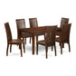 Dining Room Set Mahogany CAIP7-MAH-W By East West Furniture | Dining Sets | Modishstore - 2