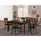 5 Pc Dining Room Set-Kitchen Table And 4 Dining Chairs By East West Furniture | Dining Sets | Modishstore