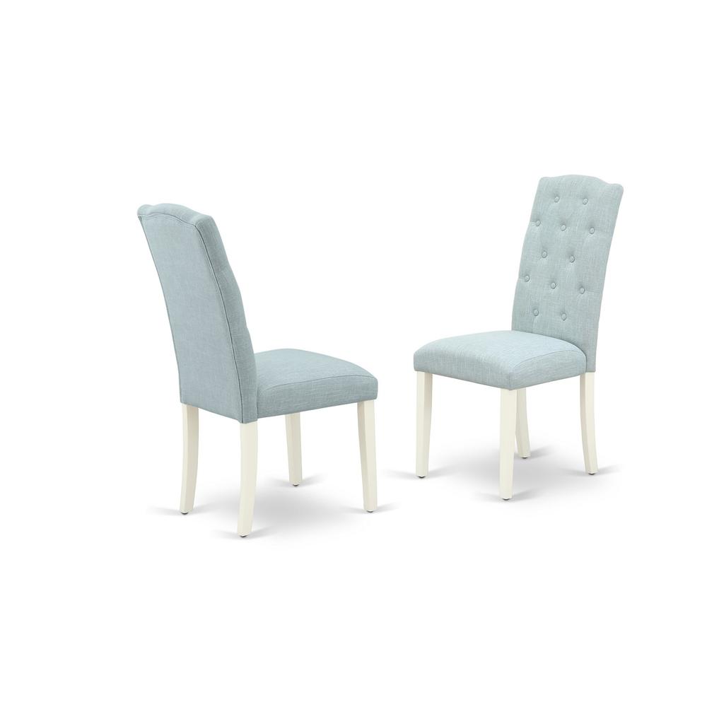 Dining Table - Dining Chairs NOCE3 - LWH - 15 By East West Furniture | Dining Sets | Modishstore - 4