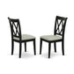 Dining Table - Dining Chairs NOCL3 - BLK - C By East West Furniture | Dining Sets | Modishstore - 4