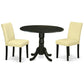 Dining Room Set Black DLAB3-BLK-73 By East West Furniture | Dining Sets | Modishstore - 2