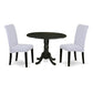Dining Room Set Black DLBA3-BLK-05 By East West Furniture | Dining Sets | Modishstore - 2