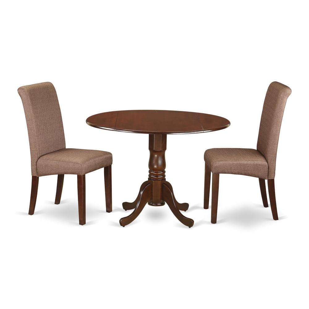 Dining Room Set Mahogany DLBA3-MAH-18 By East West Furniture | Dining Sets | Modishstore - 2