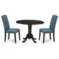 Dining Room Set Black DLCE3-BLK-21 By East West Furniture | Dining Sets | Modishstore - 2