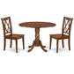Dining Room Set Mahogany DLCL3-MAH-W By East West Furniture | Dining Sets | Modishstore - 2