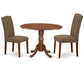 Dining Room Set Mahogany DLEN3 - MAH - 18 By East West Furniture | Dining Sets | Modishstore - 2