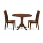 Dining Room Set Mahogany DLIP3-MAH-W By East West Furniture | Dining Sets | Modishstore - 2