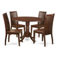 Dining Room Set Mahogany DLIP5-MAH-W By East West Furniture | Dining Sets | Modishstore - 2