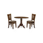 3 Pc2-Drop-Leaf Dining Table And 2 Dining Chairs By East West Furniture | Dining Sets | Modishstore