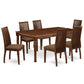 Dining Room Set Mahogany DOIP7-MAH-C By East West Furniture | Dining Sets | Modishstore - 2
