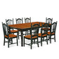 Dining Room Set Black & Cherry DOVE9-BCH-W By East West Furniture | Dining Sets | Modishstore - 2