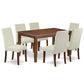 Dining Room Set Mahogany DUDR7-MAH-01 By East West Furniture | Dining Sets | Modishstore - 2