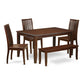 Dining Room Set Mahogany DUIP6-MAH-W By East West Furniture | Dining Sets | Modishstore - 2