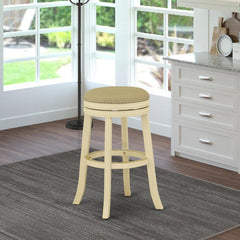 Barstools Sandalwood Color DVS030-202 By East West Furniture
