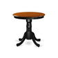 Dining Table Black & Cherry EMT-BCH-TP By East West Furniture | Dining Tables | Modishstore - 2