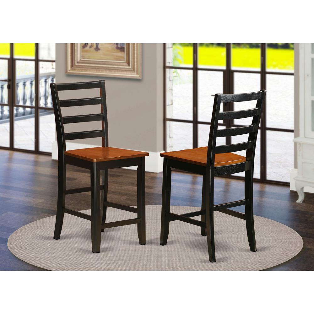 Dining Room Set Black & Cherry SUFA5H - BCH - W By East West Furniture | Dining Sets | Modishstore - 4