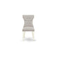 Dining Chair Linen White GAP2T35 By East West Furniture | Dining Chairs | Modishstore - 3
