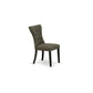 Dining Chair Wirebrushed Black GAP6T50 By East West Furniture | Dining Chairs | Modishstore - 4