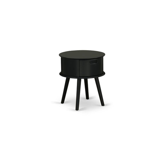 Night Stand Black GONE11 By East West Furniture | Nightstands | Modishstore
