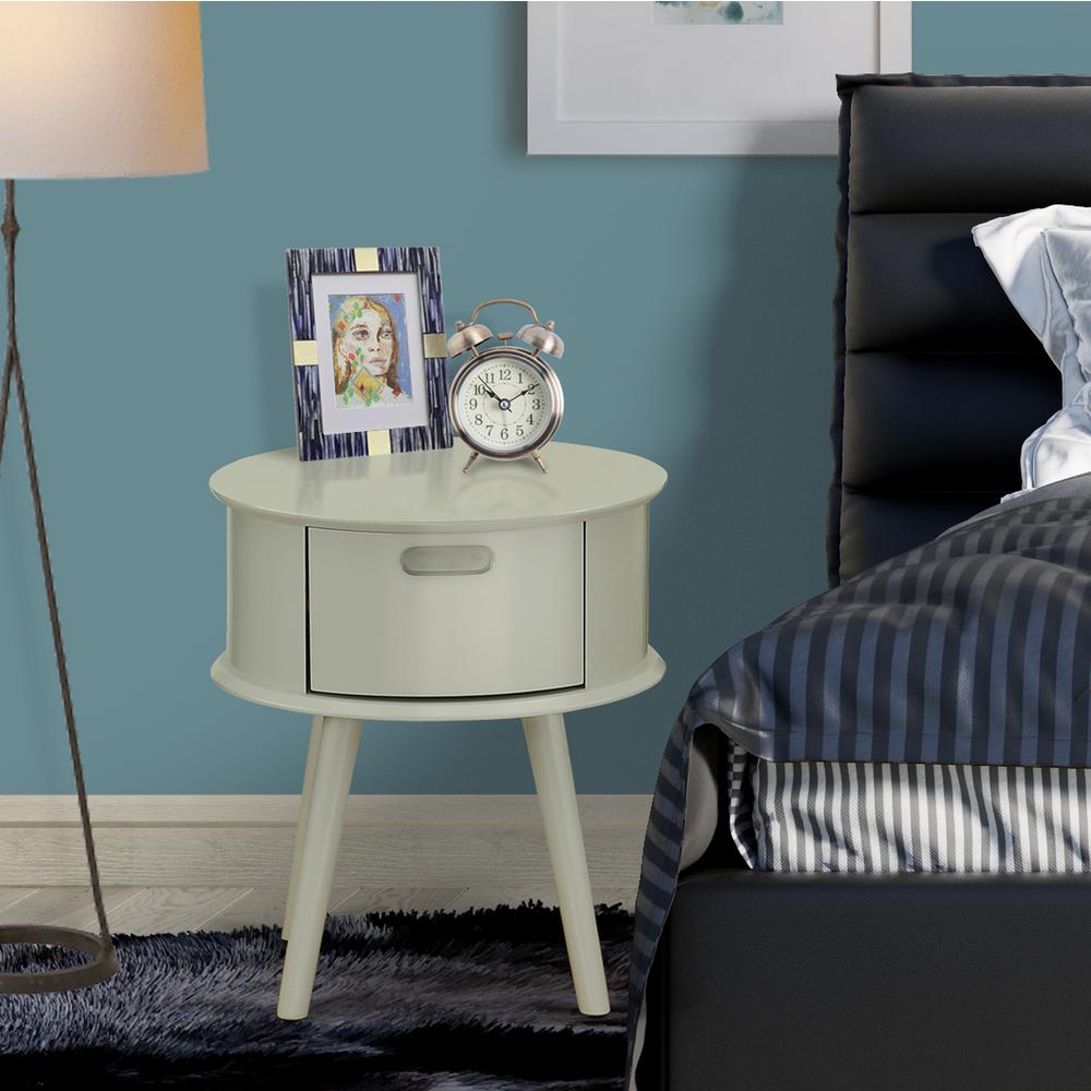 Night Stand Urban Gray GONE14 By East West Furniture | Nightstands | Modishstore - 2