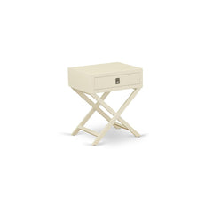 Night Stand White HANE05 By East West Furniture
