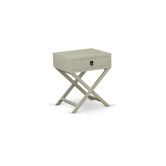Night Stand Urban Gray HANE14 By East West Furniture | Nightstands | Modishstore