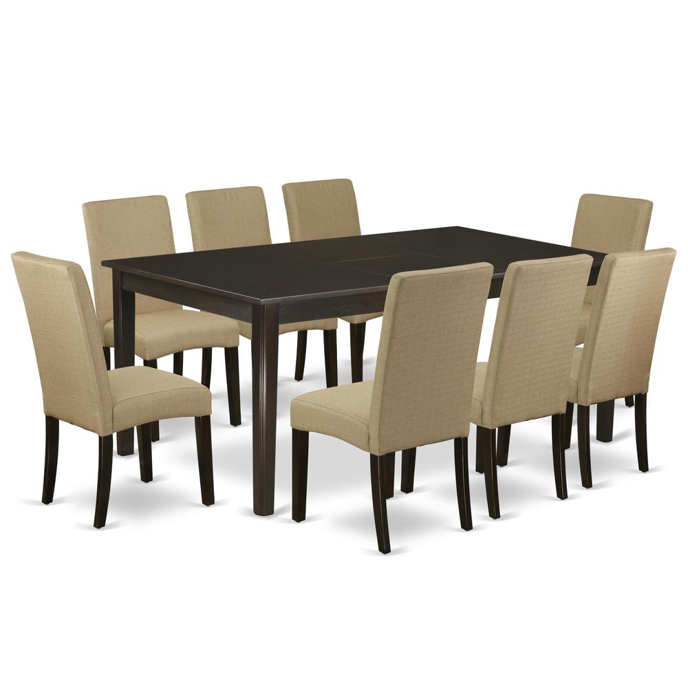 Dining Room Set Cappuccino HEDR9 - CAP - 03 By East West Furniture | Dining Sets | Modishstore - 2