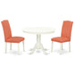 Dining Room Set Linen White HLEN3-LWH-78 By East West Furniture | Dining Sets | Modishstore - 2
