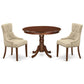 Dining Room Set Mahogany HLFR3-MAH-05 By East West Furniture | Dining Sets | Modishstore - 2