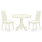 Dining Room Set Linen White HLIP3-LWH-C By East West Furniture | Dining Sets | Modishstore - 2