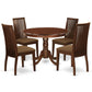 Dining Room Set Mahogany HLIP5-MAH-C By East West Furniture | Dining Sets | Modishstore - 2