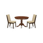 Dining Room Set Mahogany HLLA3 - MAH - 04 By East West Furniture | Dining Sets | Modishstore - 2