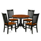 Dining Room Set Black & Cherry HLWE5-BCH-W By East West Furniture | Dining Sets | Modishstore - 2