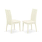 3 Piece Dining Room Table Set Contains 1 Drop Leaves Dining Room Table And 2 Linen White Dining Room Chairs By East West Furniture | Dining Sets | Modishstore - 3
