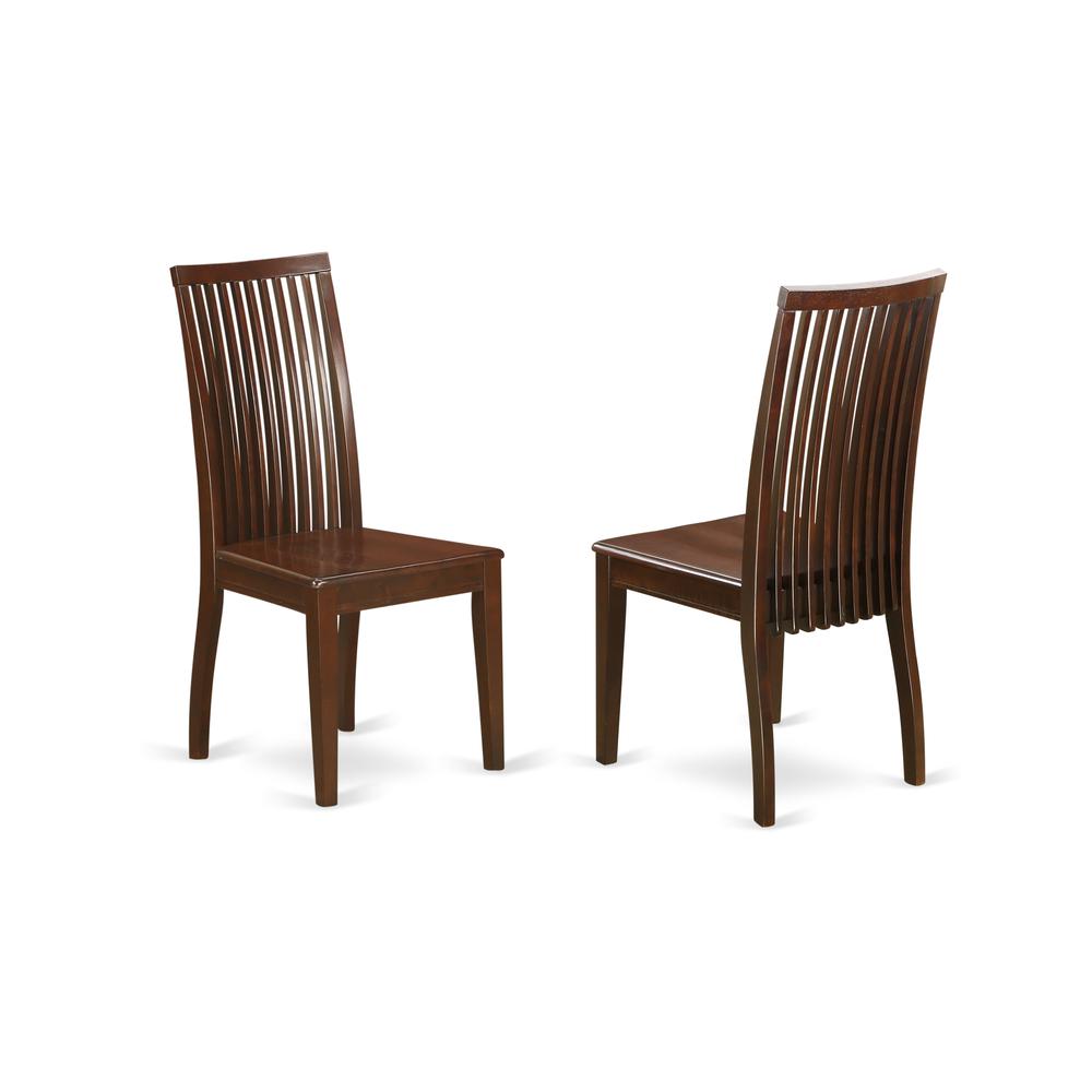 Dining Room Set Mahogany MZIP5 - MAH - W By East West Furniture | Dining Sets | Modishstore - 3