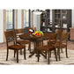 7 Pc Kenley Dining Table With A 18 Leaf And 6 Hard Wood Kitchen Chairs In Espresso ." By East West Furniture | Dining Sets | Modishstore