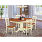 5 Pckitchen Table Set For 4-Dining Table And 4 Kitchen Dining Chairs By East West Furniture | Dining Sets | Modishstore