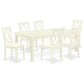 Dining Room Set Linen White LGCL7 - LWH - C By East West Furniture | Dining Sets | Modishstore - 2